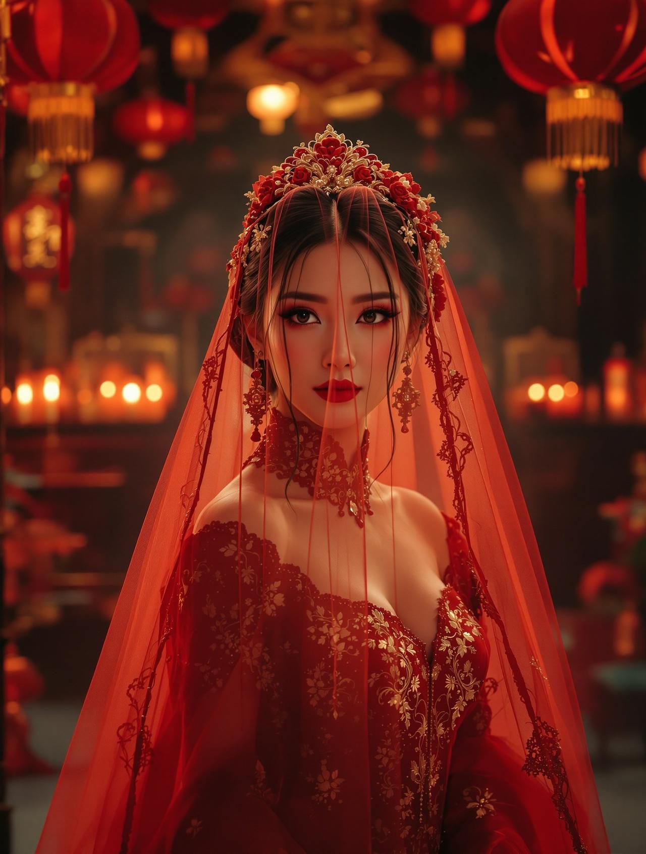 黄果短剧《替嫁新娘是大佬》- 先婚后爱题材短剧封面